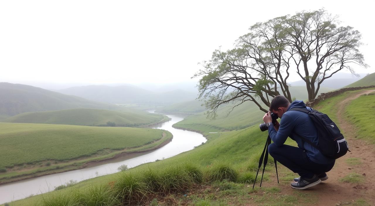 fotografar em dias nublados