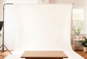 iluminação simples para fotos caseiras
