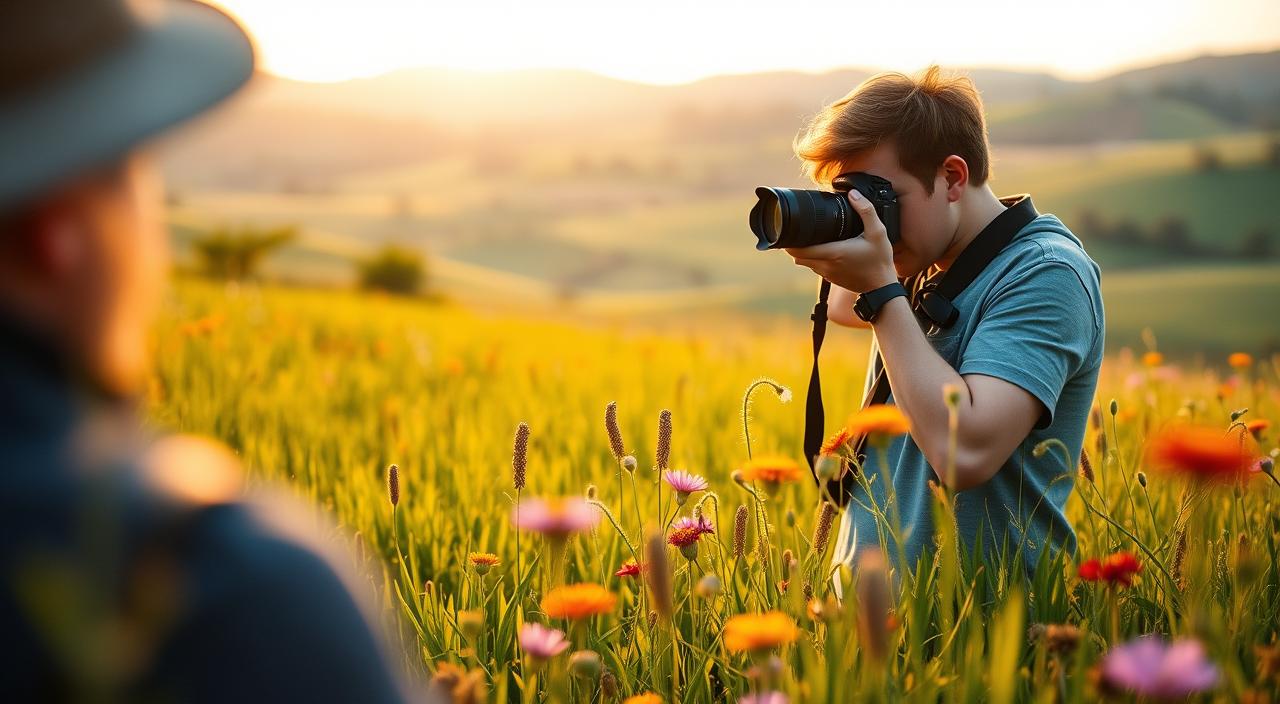 praticar fotografia