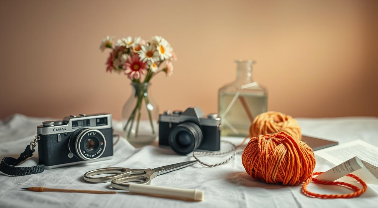truques para fotografar objetos comuns